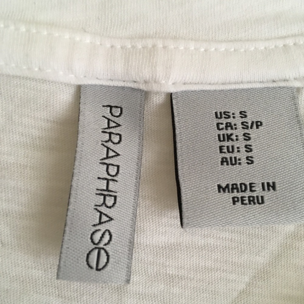 White t-shirt - Picture 4 of 4